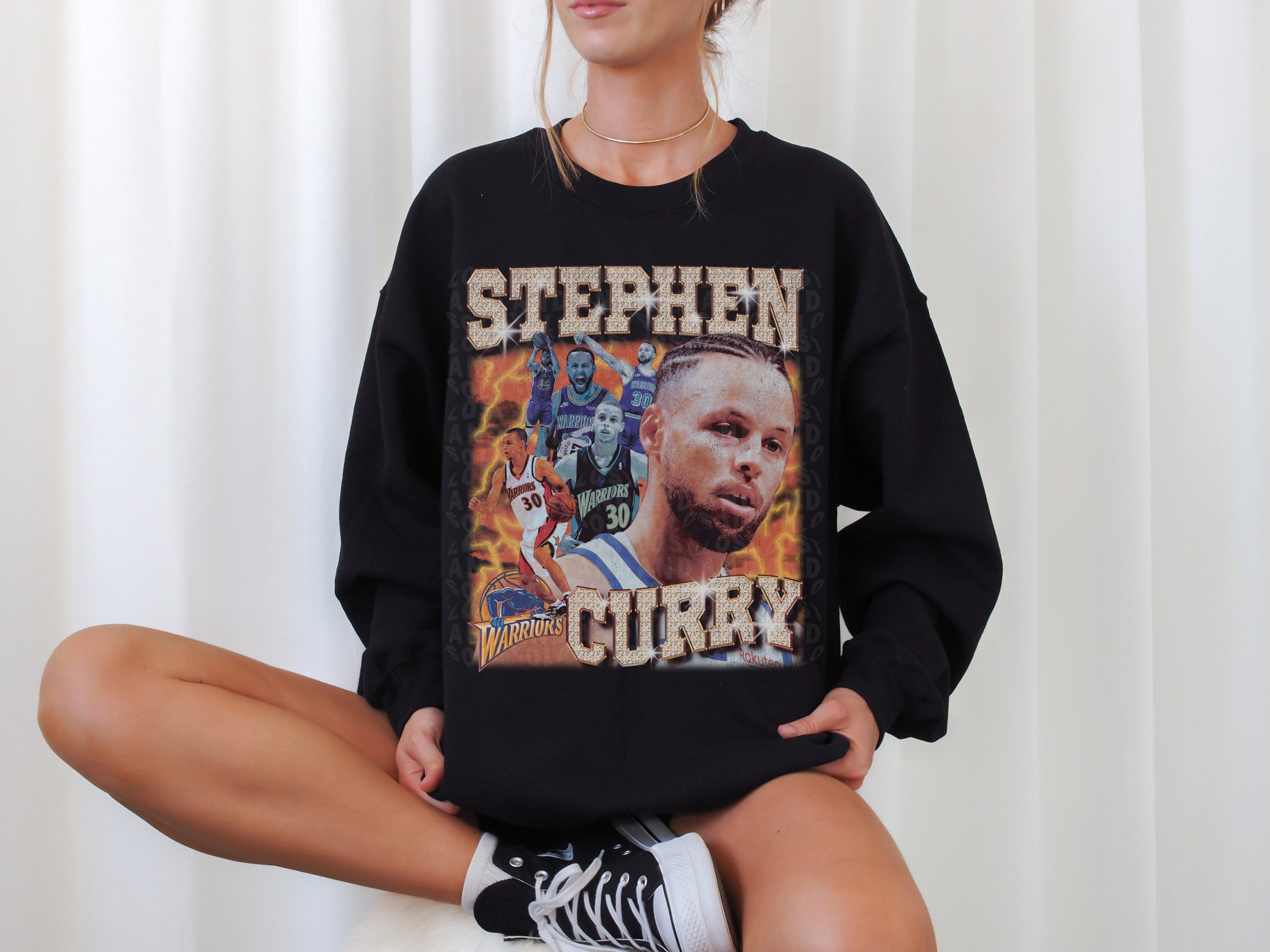 Steph Curry Golden State Warriors Vintage T Shirt