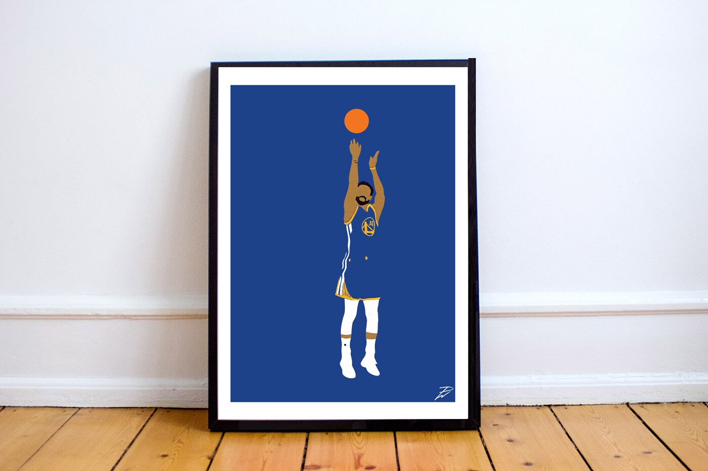 Steph Curry Poster Print A4A3, Curry, Basketball, Golden State, Warriors, NBA, Art, Pop Art