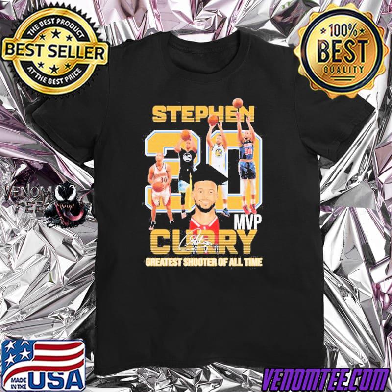 Stephen curry mvp NBA finals 2022 greatest shooter of all time signatures shirt