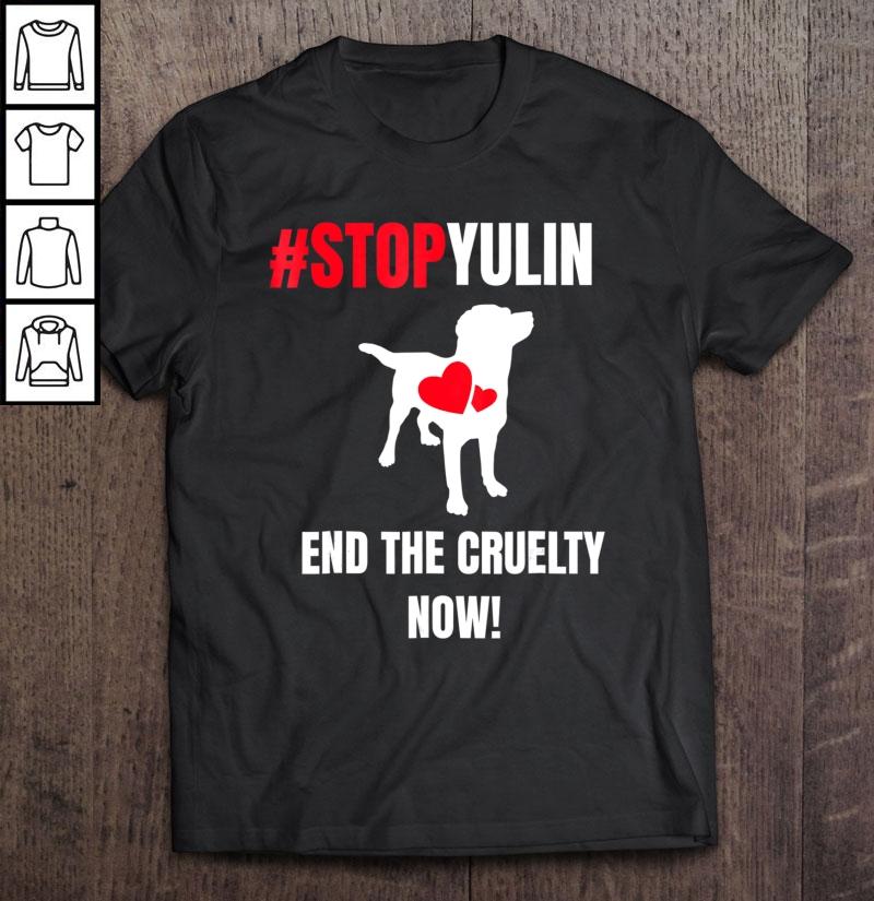 Stop Yulin Animal Rights TShirt