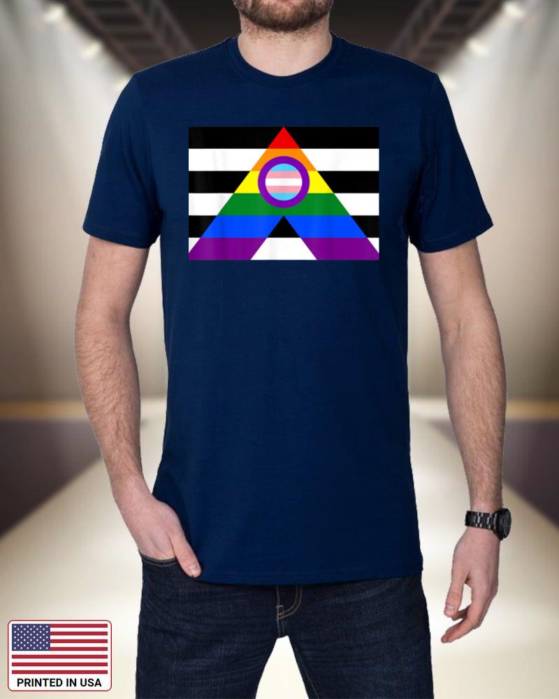 Straight Ally Pride Flag Gay Transgender Intersex LGBTQ TVaoH