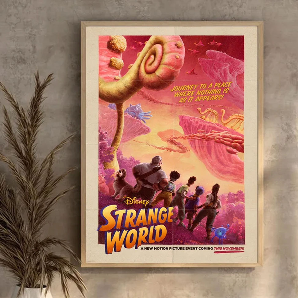 Strange World Disney Movie 2022 Poster