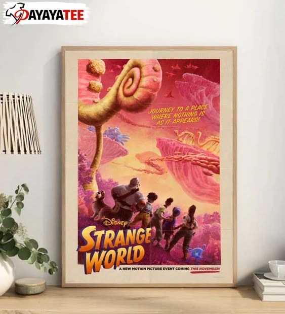 Strange World Poster Disney 2022