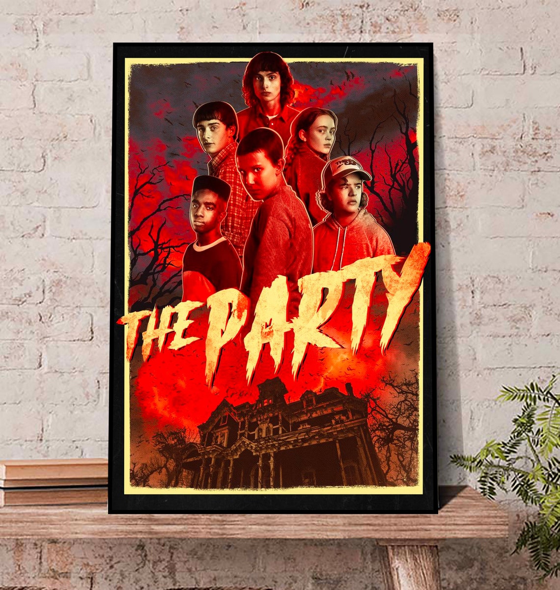 Stranger Things 4 The Party Poster, Stranger Things Screams in Demogorgon Poster, New stranger Things Poster, 