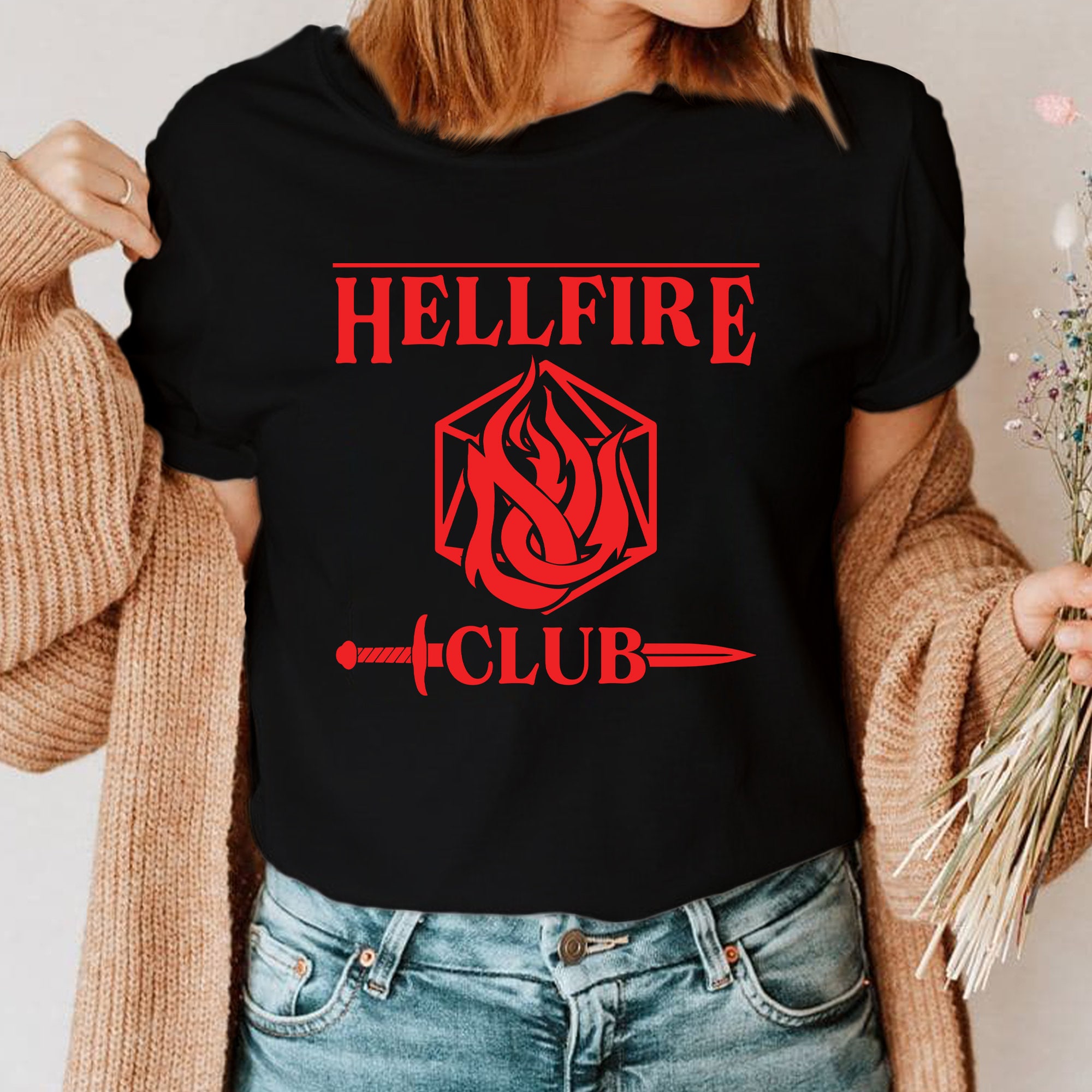 Stranger Things Hellfire Club Dungeons And Dragons Shirt