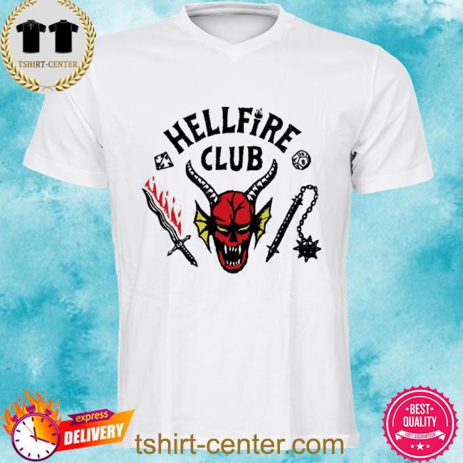 Stranger Things Merch Hellfire Club Shirt Stranger Things