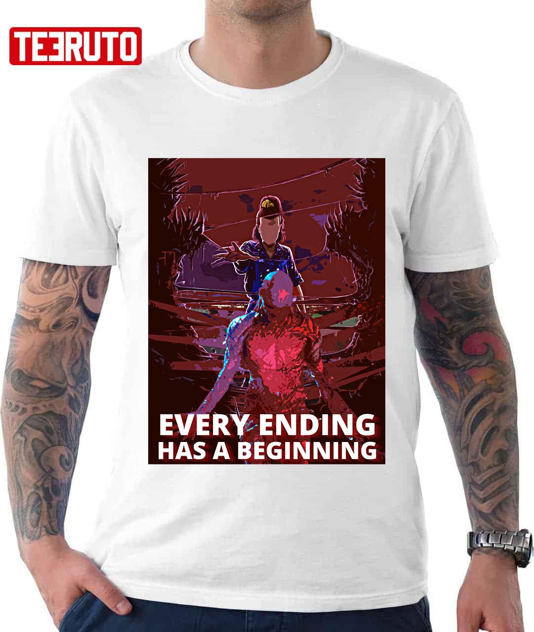 Stranger Things Season 4 Every Ending Has A Beginning Unisex T-Shirt