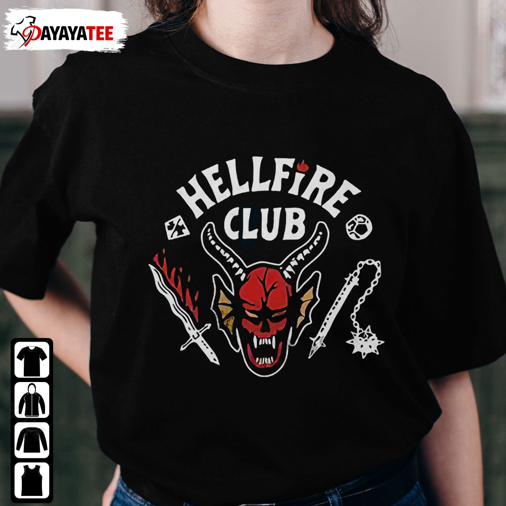 Stranger Things Season 4 Hellfire Club Shirt Unisex 2022 Netflix