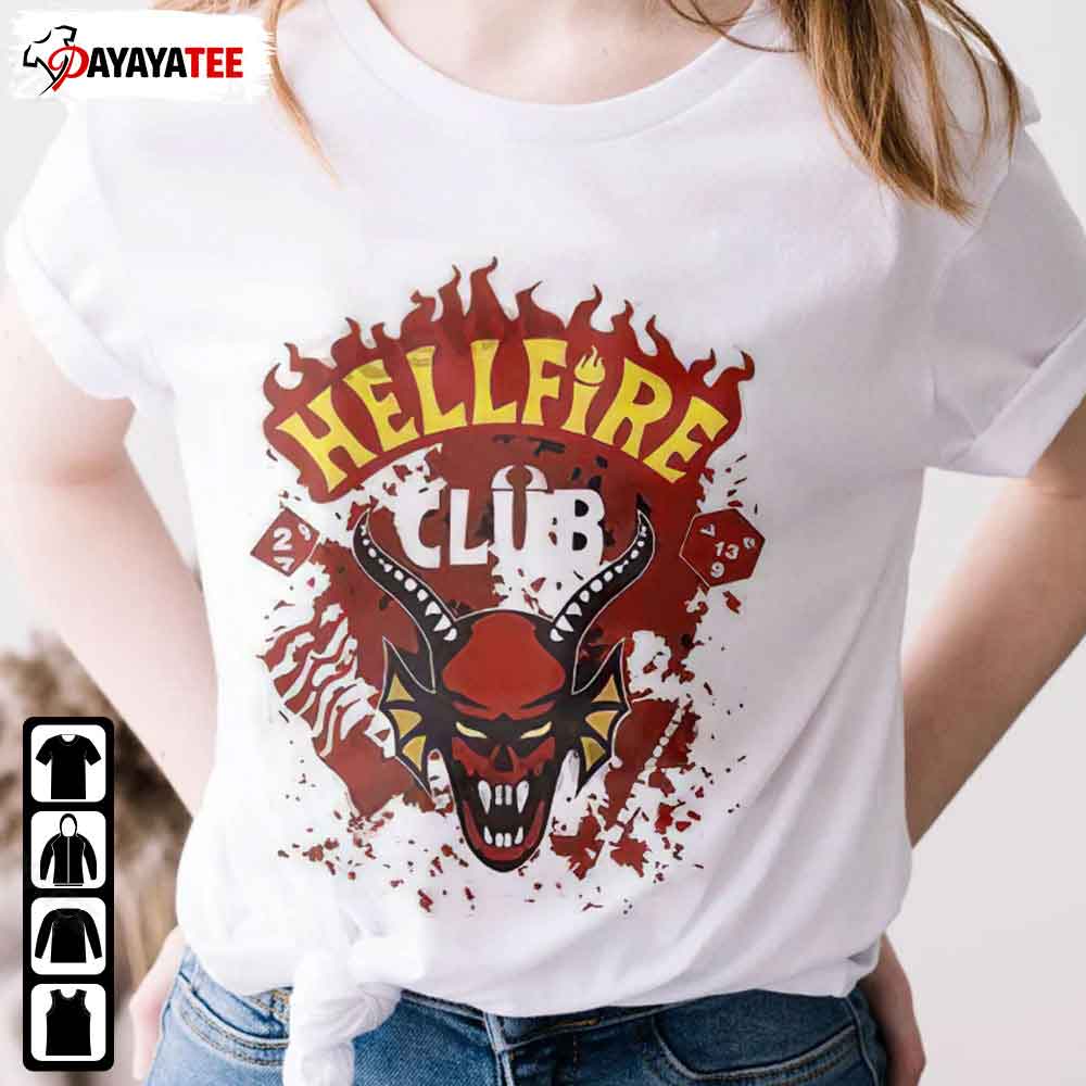 Stranger Things Season 4 Hellfire Club Shirt Unisex Netflix 2022