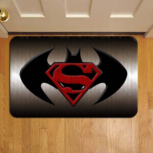 Supermen X Batman Doormat