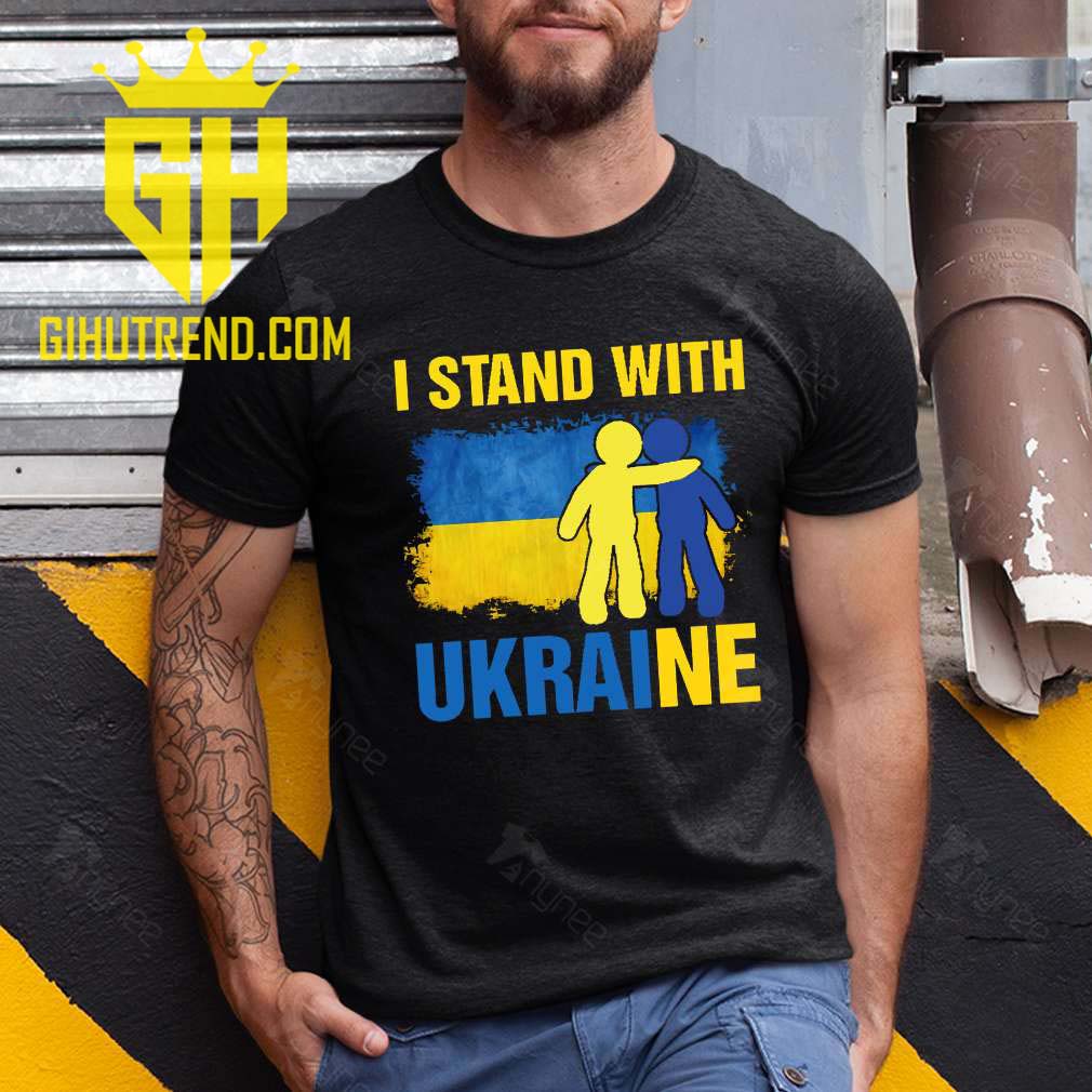 Support Ukraine I Stand With Unisex T-Shirt