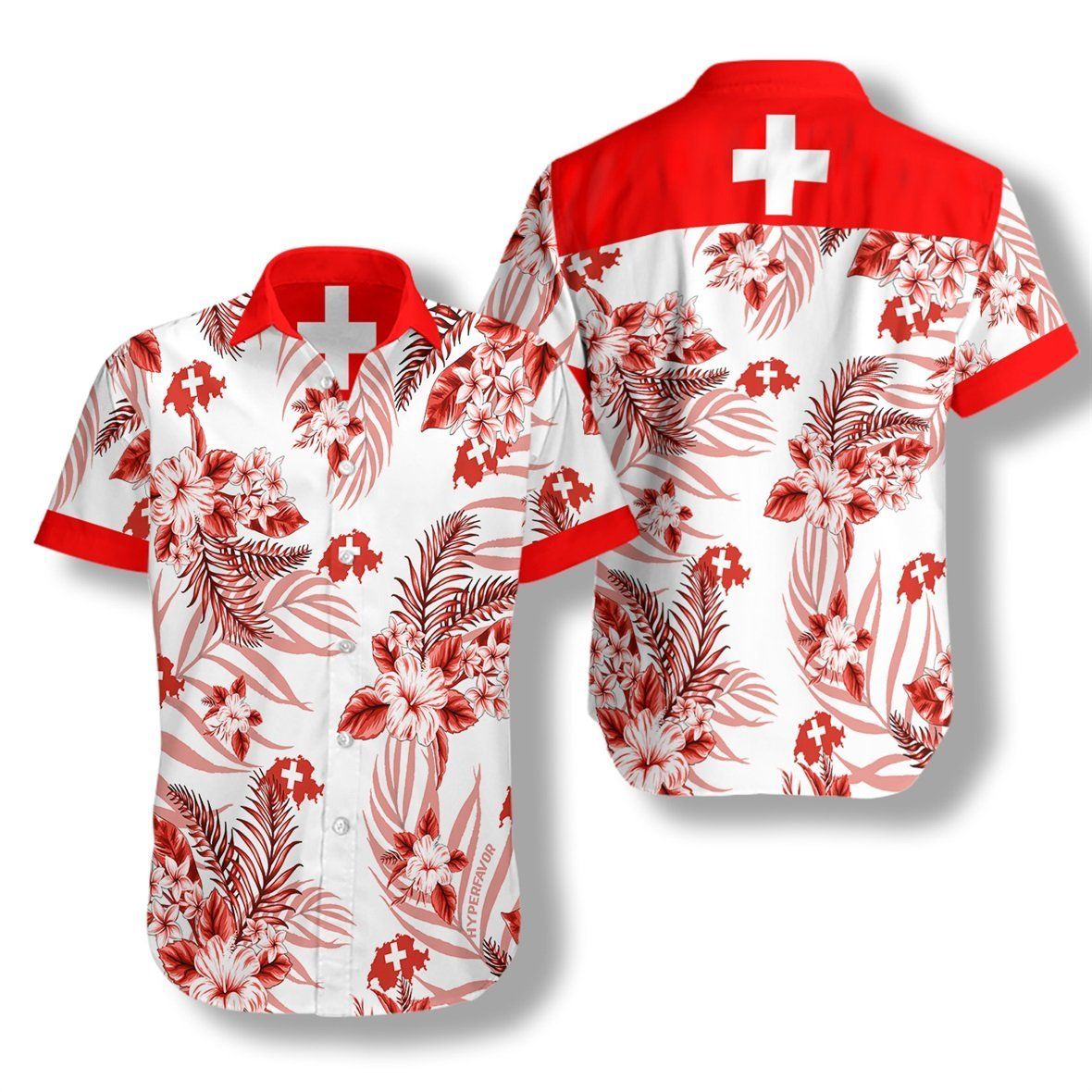 Switzerland Ez05 1007 Hawaiian Shirt