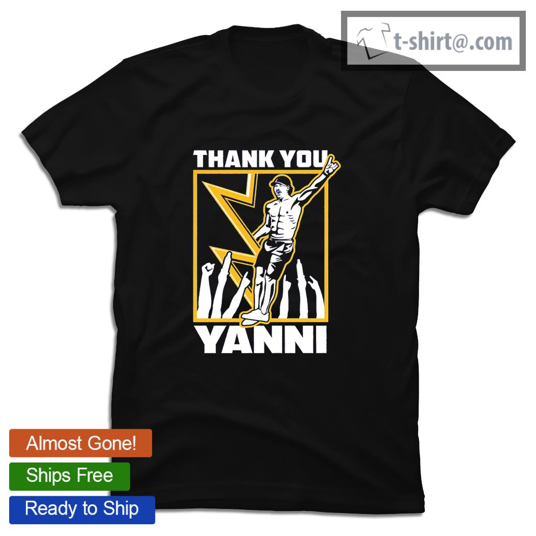 Tampa Bay Hockey thank you Yanni shirt