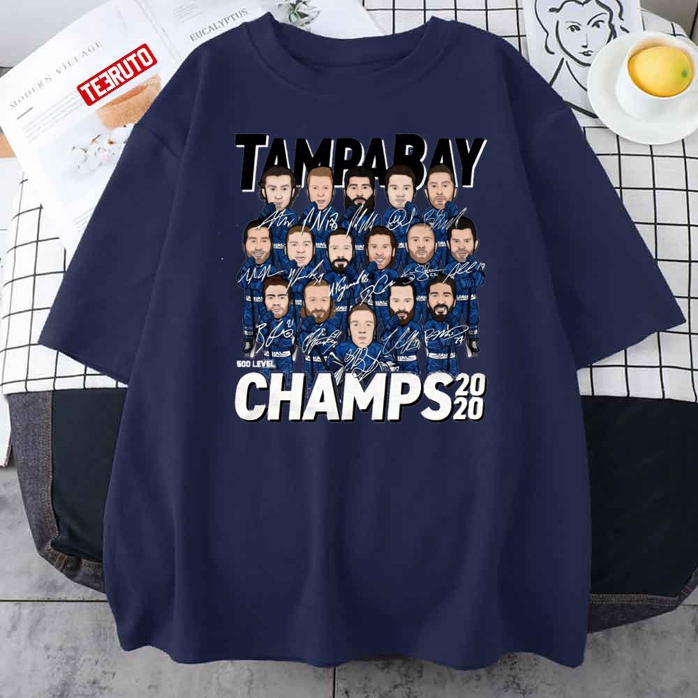 Tampa Bay Lightning Champions 2020 Unisex T-Shirt