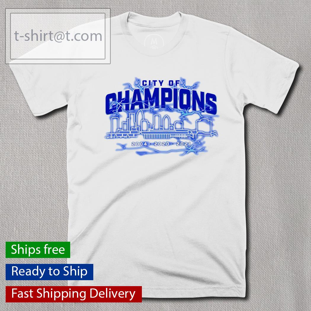 Tampa Bay Lightning city of Champions shirt