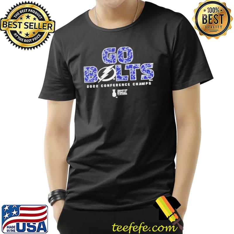 Tampa bay lightning go bolts 2022 conference champs shirt