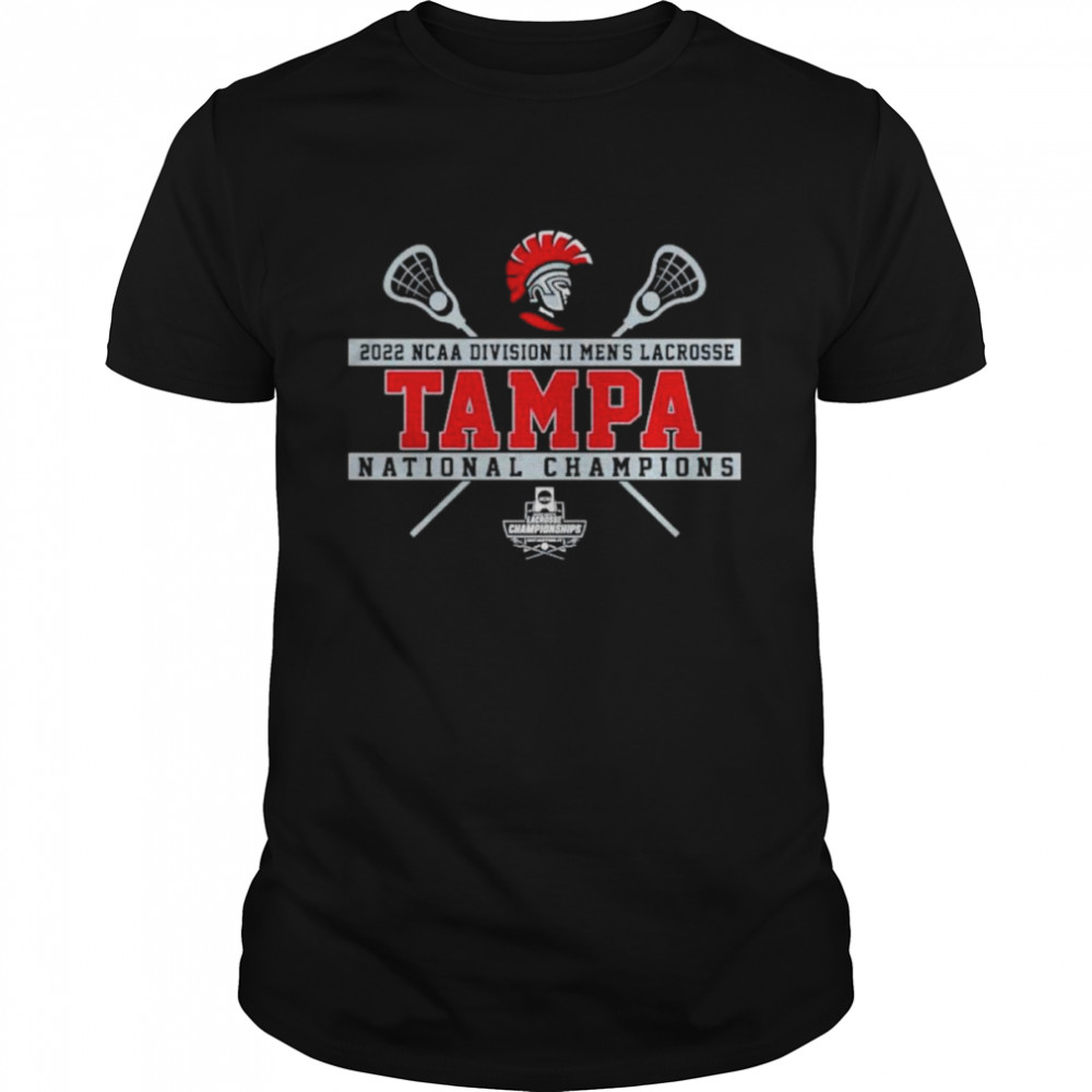 Tampa Men’s Lacrosse Ncaa Division II National Champions 2022 Shirt