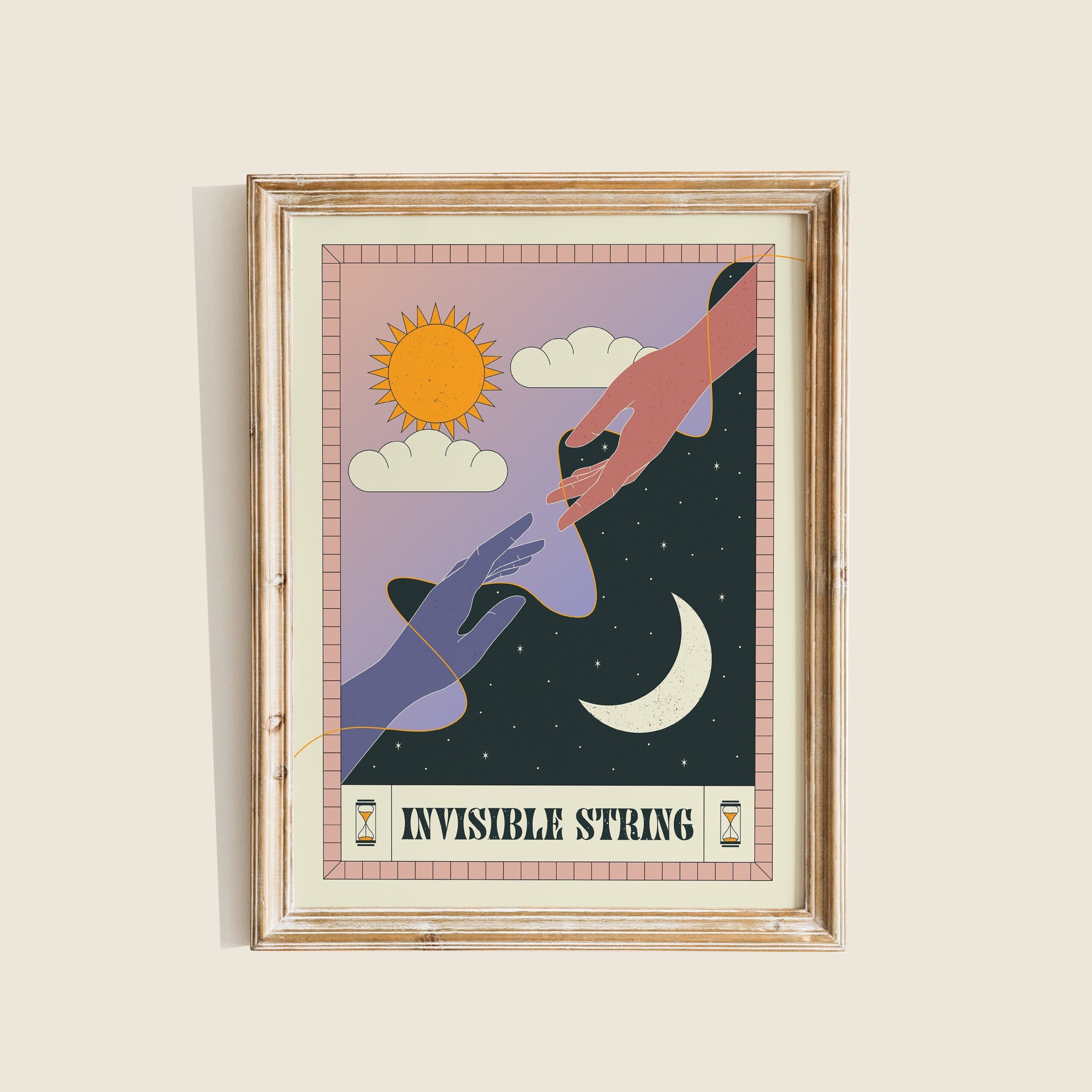 Taylor Swift Folklore Invisible String Lyrics Poster