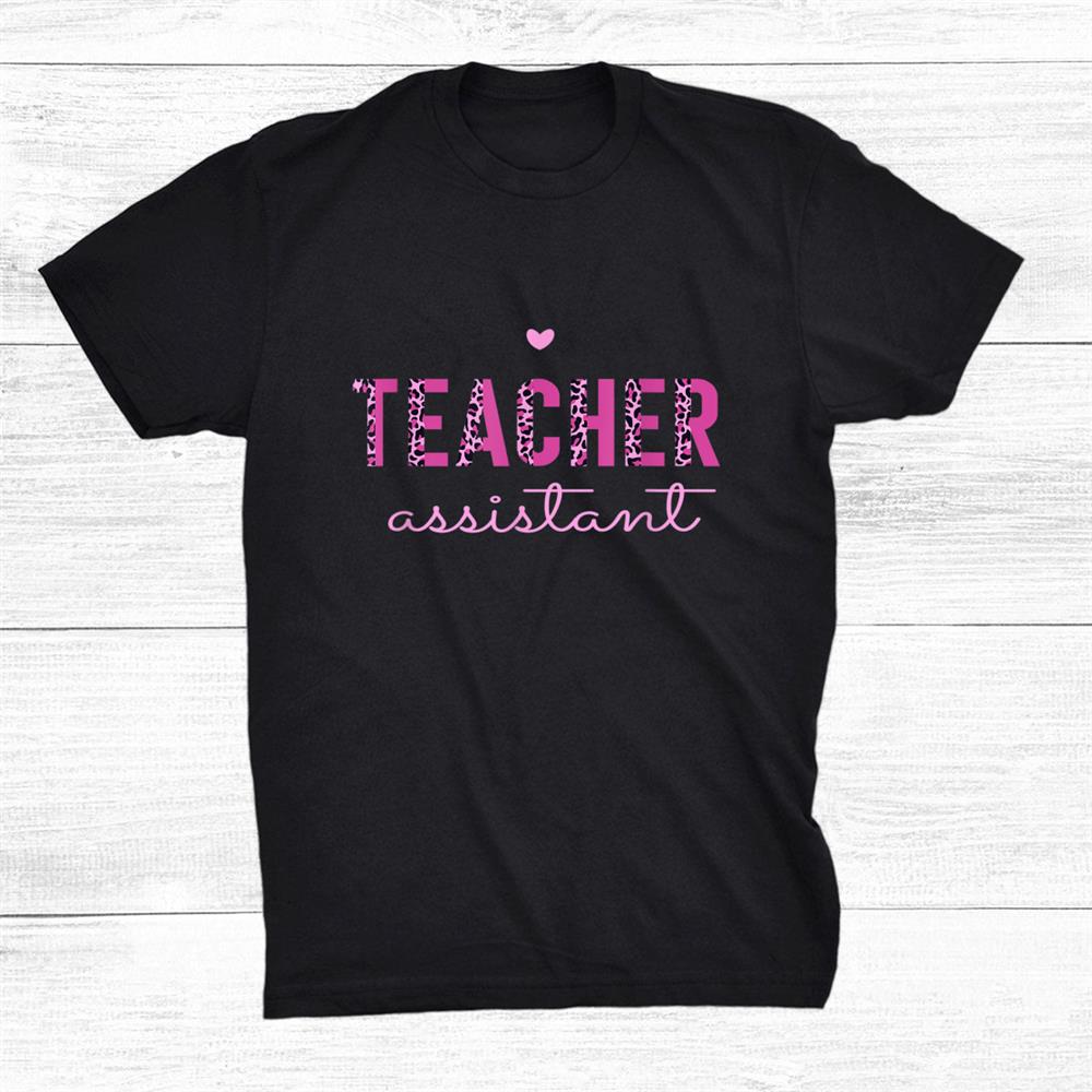 Teacher Assistant Shirt