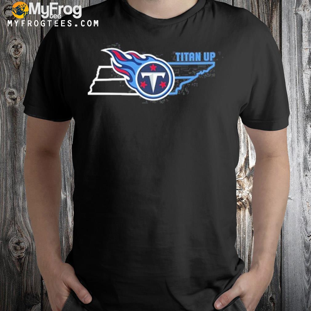 Tennessee Titans logo phrase shirt