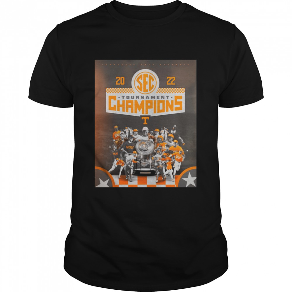 Tennessee Volunteers 2022 SEC Tournament Champions Shirt