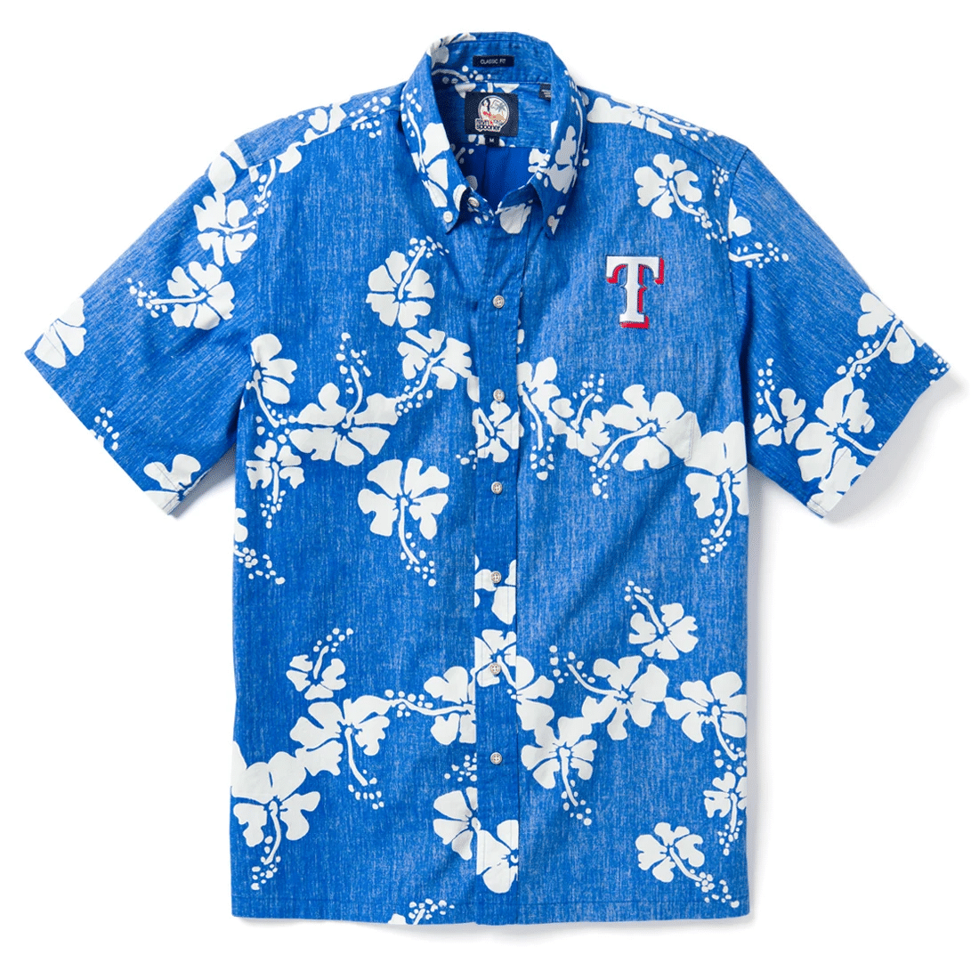 Texas Rangers 50th State Hawaiian Shirt