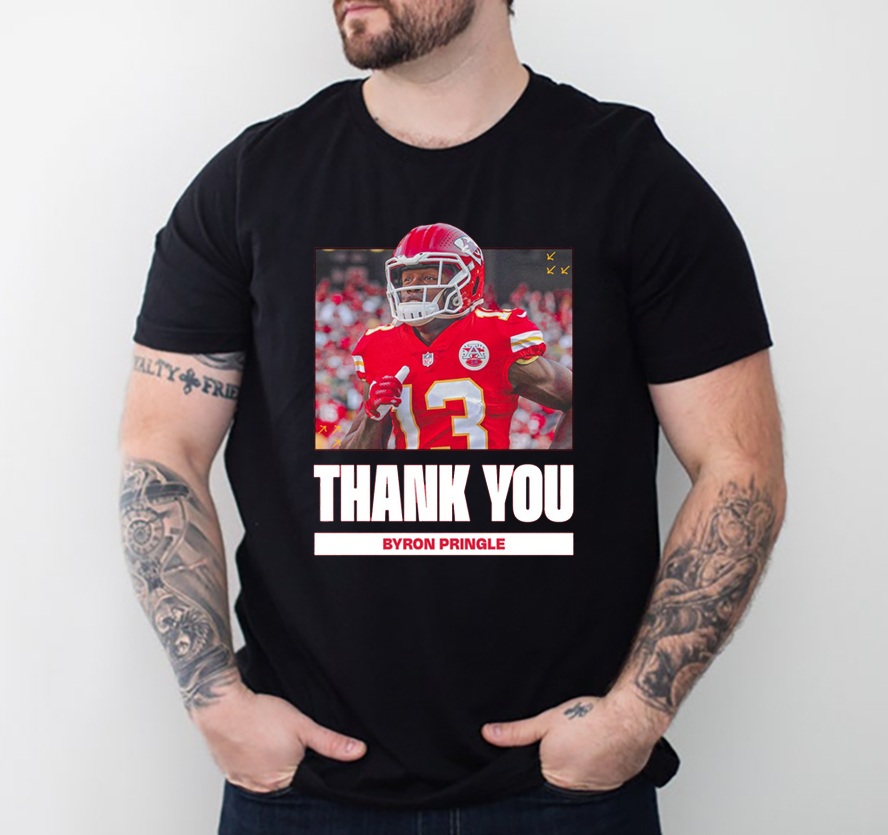 Thank You Byron Pringle Kansas City Chiefs T-Shirt