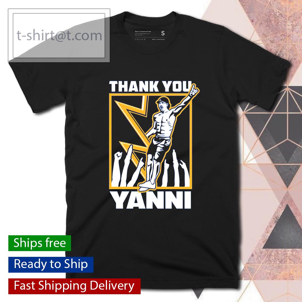 Thank You Yanni Tampa Bay Lightning Hockey shirt