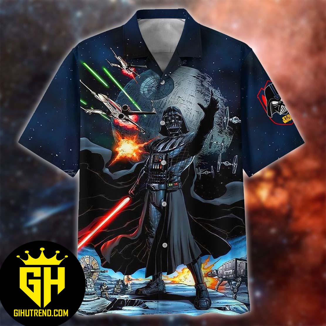 The Battle Of Darth Vader Star Wars Hawaiian Shirt