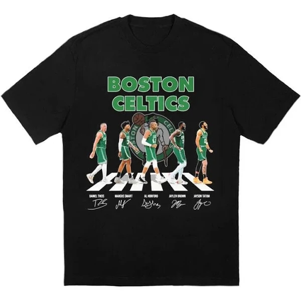 The Celtics Abbey Road Signatures Shirt gift For Men Women Shirt