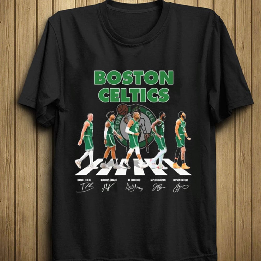 The Celtics Abbey Road Signatures Shirt