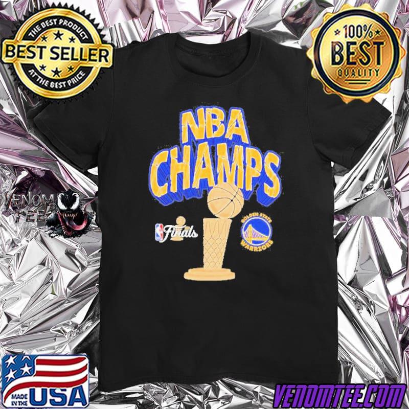 The champions golden state warriors 2022 NBA finals shirt