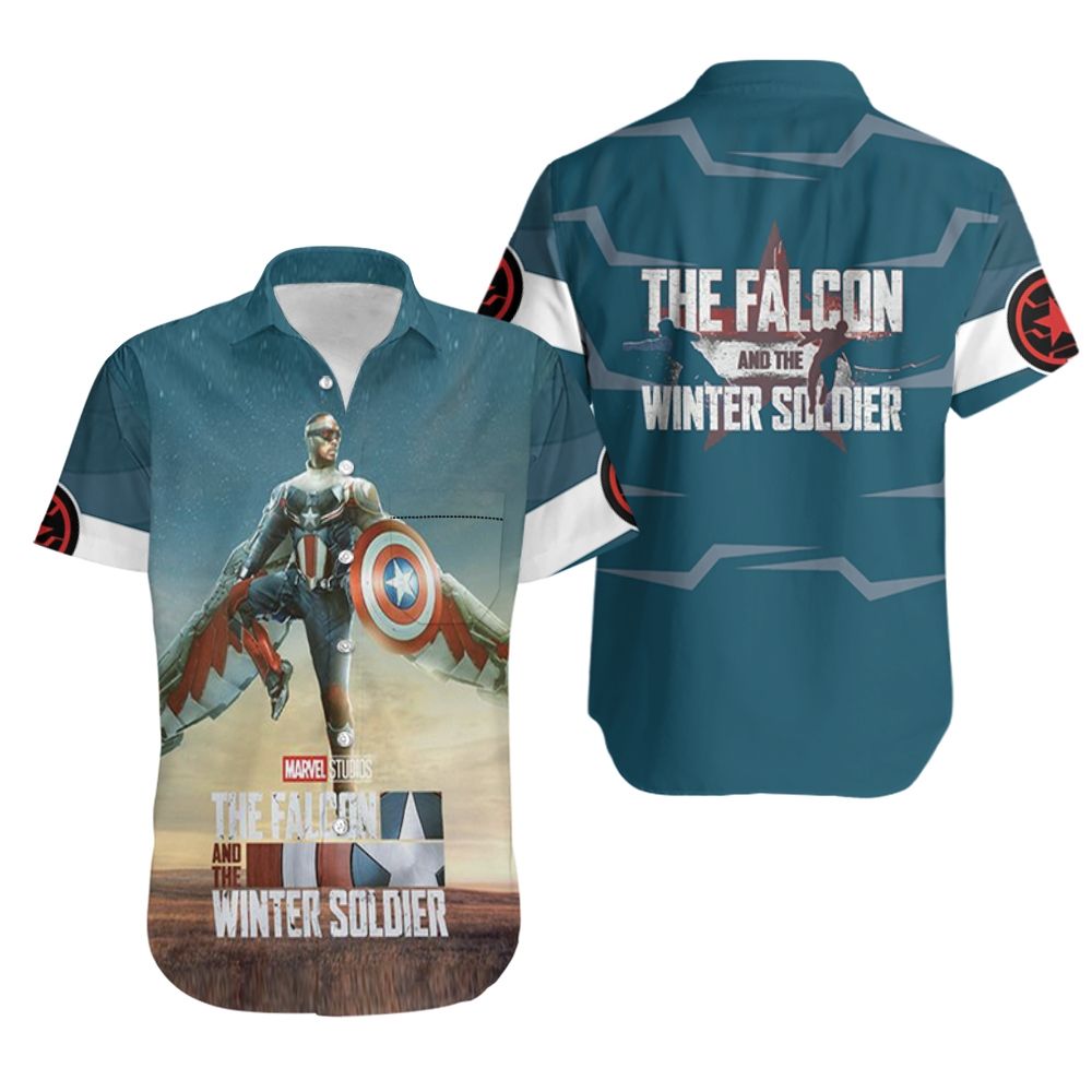 The Falcon And The Winter Soldier Real Power Hawaiian Shirt