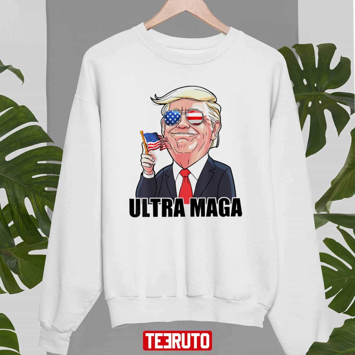 The Great Maga King Trump Supporter Ultra Maga Proud Unisex Sweatshirt