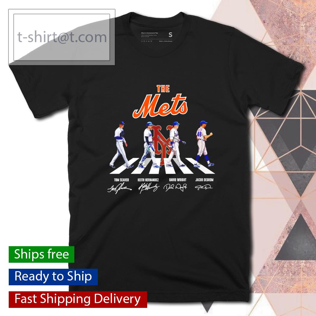 The Mets Abbey Road signatures shirt