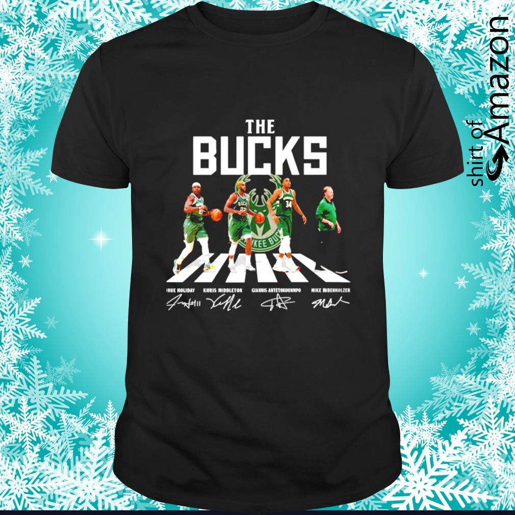 The Milwaukee Bucks Abbey Road signature shirt