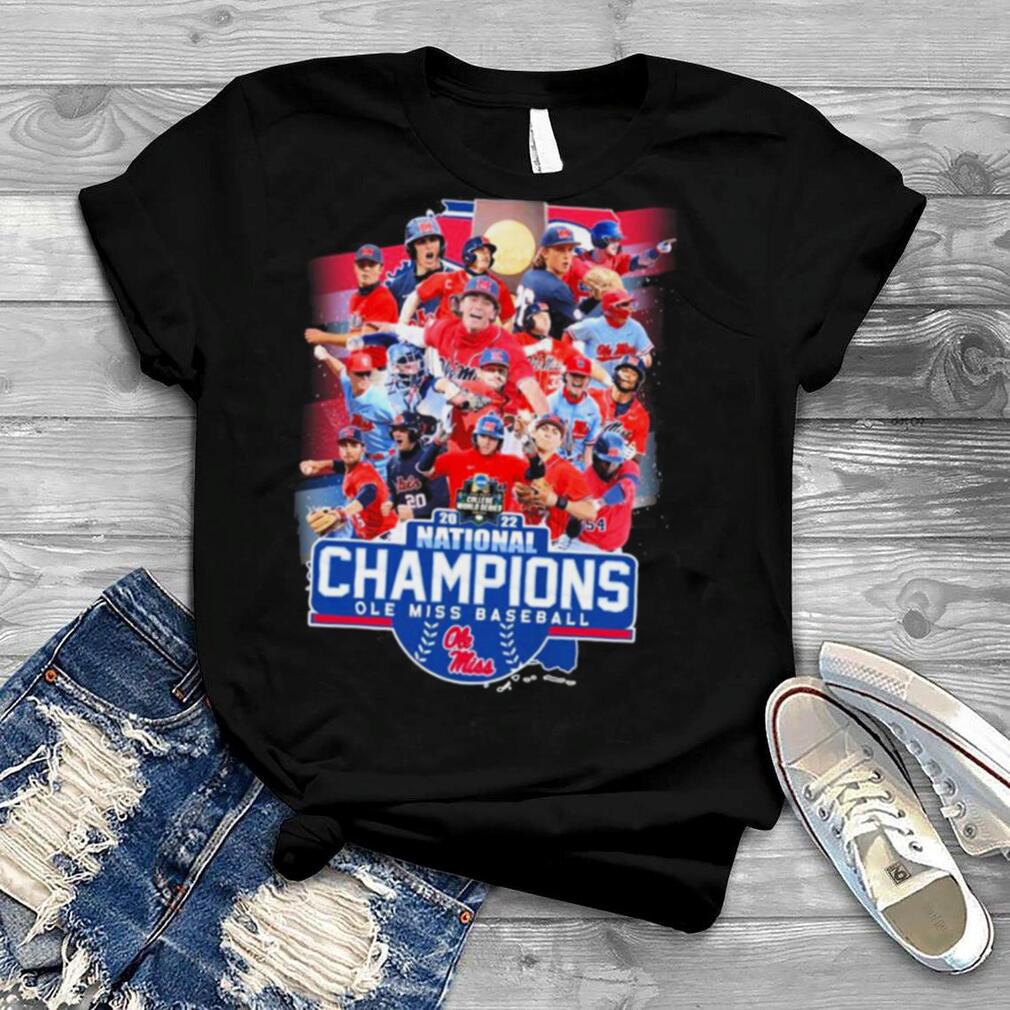 The National Champions 2022 Ole Miss Baseball Team Shirt