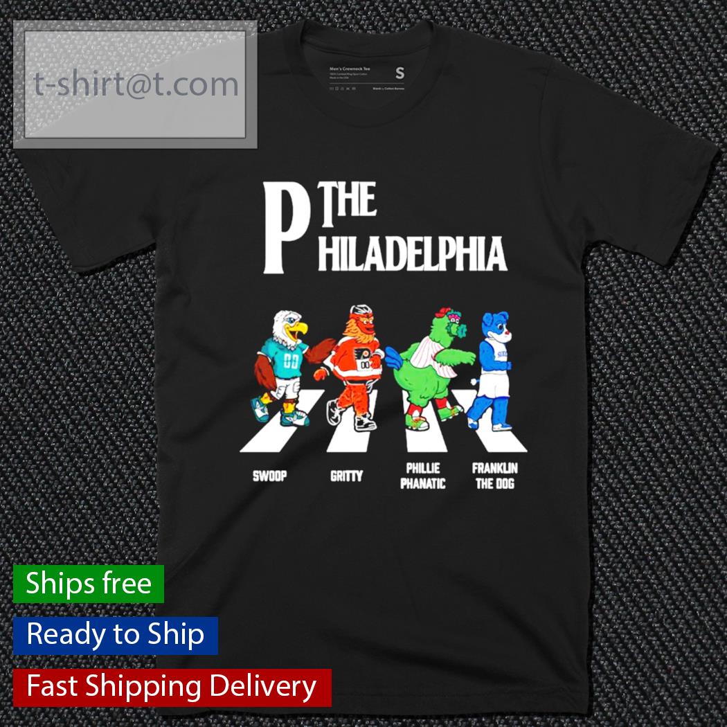 The Philadelphia Walking The Abbey Road Swoop Gritty shirt