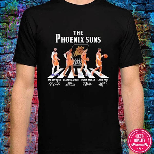 The Phoenix Suns Abbey Road Signatures Shirt Nba Sport Shirt Gift