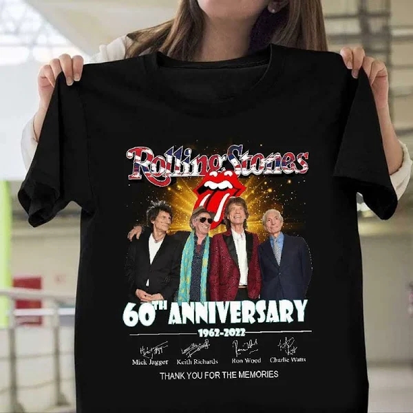 The Rolling Stones 60th Anniversary 1962 2022 Tour 2022 Shirt Gift