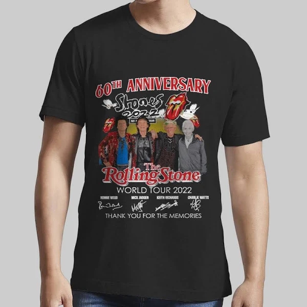 The Rolling Stones Shirt 60th Anniversary 1962 2022 Shirt