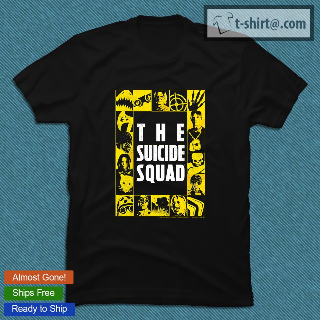 The Suicide Squad Symbol Squares shirt