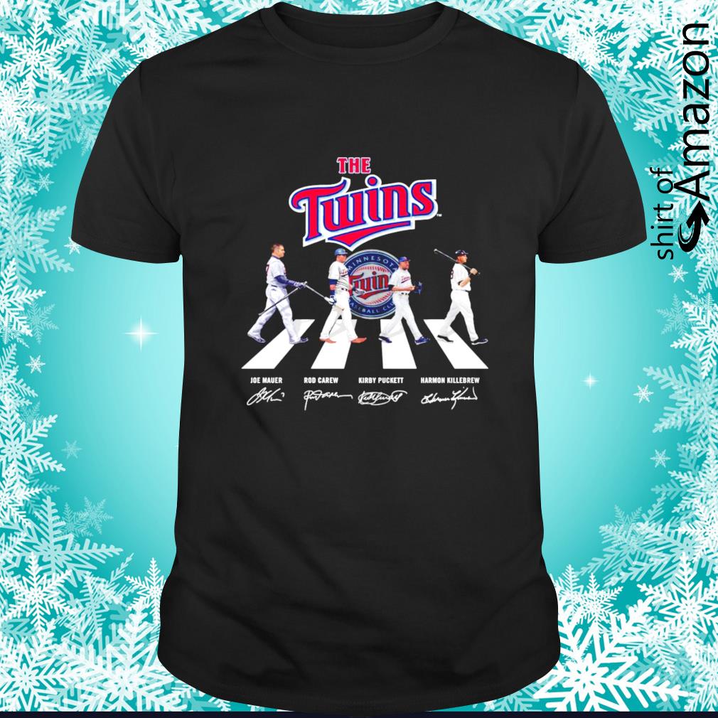 The Twins baseball team Abbey Road signature shirt