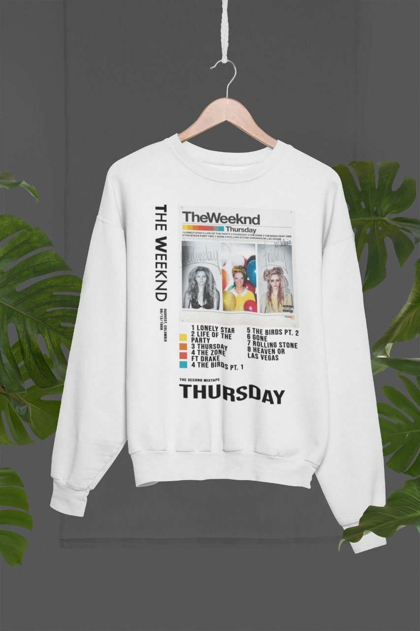 The Weeknd Thursday Poster Graphic Unisex Sweatshirt