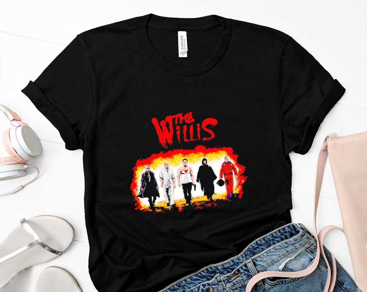 The Willis Bruce Willis Movie Mashup Shirt