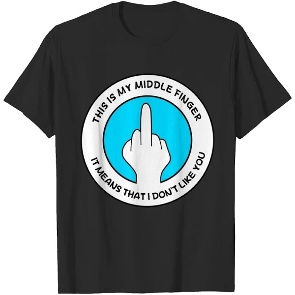 This Is My Middle Finger T Shirt