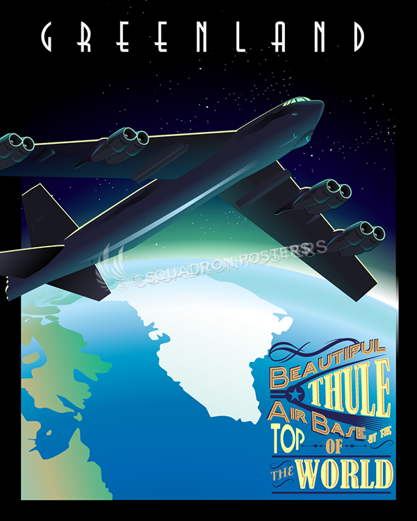 Thule Air Base, Greenland poster