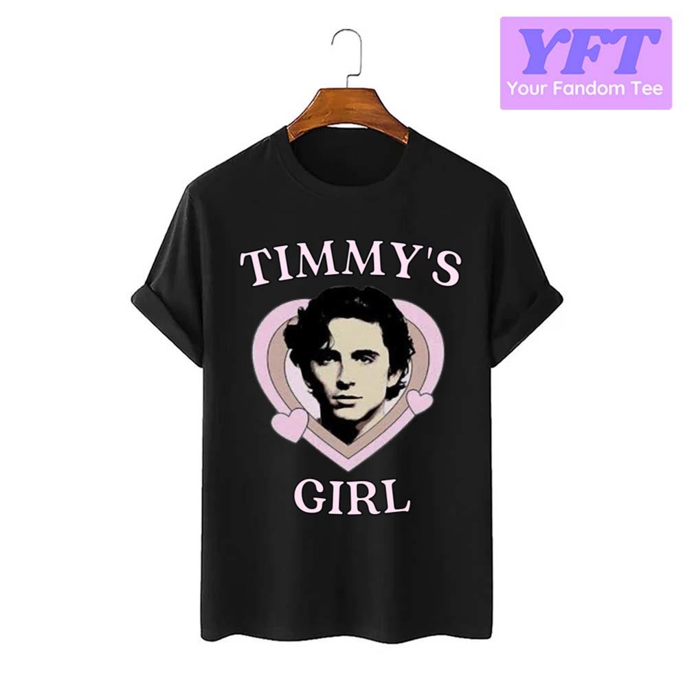 Timmys Girl Timothee Chalamet Unisex T-Shirt