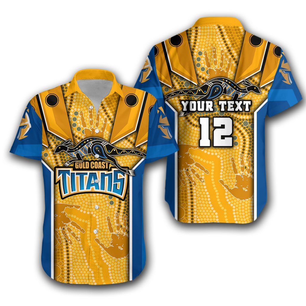 Titans Hawaiian Shirt Gold Coast Aboriginal Armor Version Th12