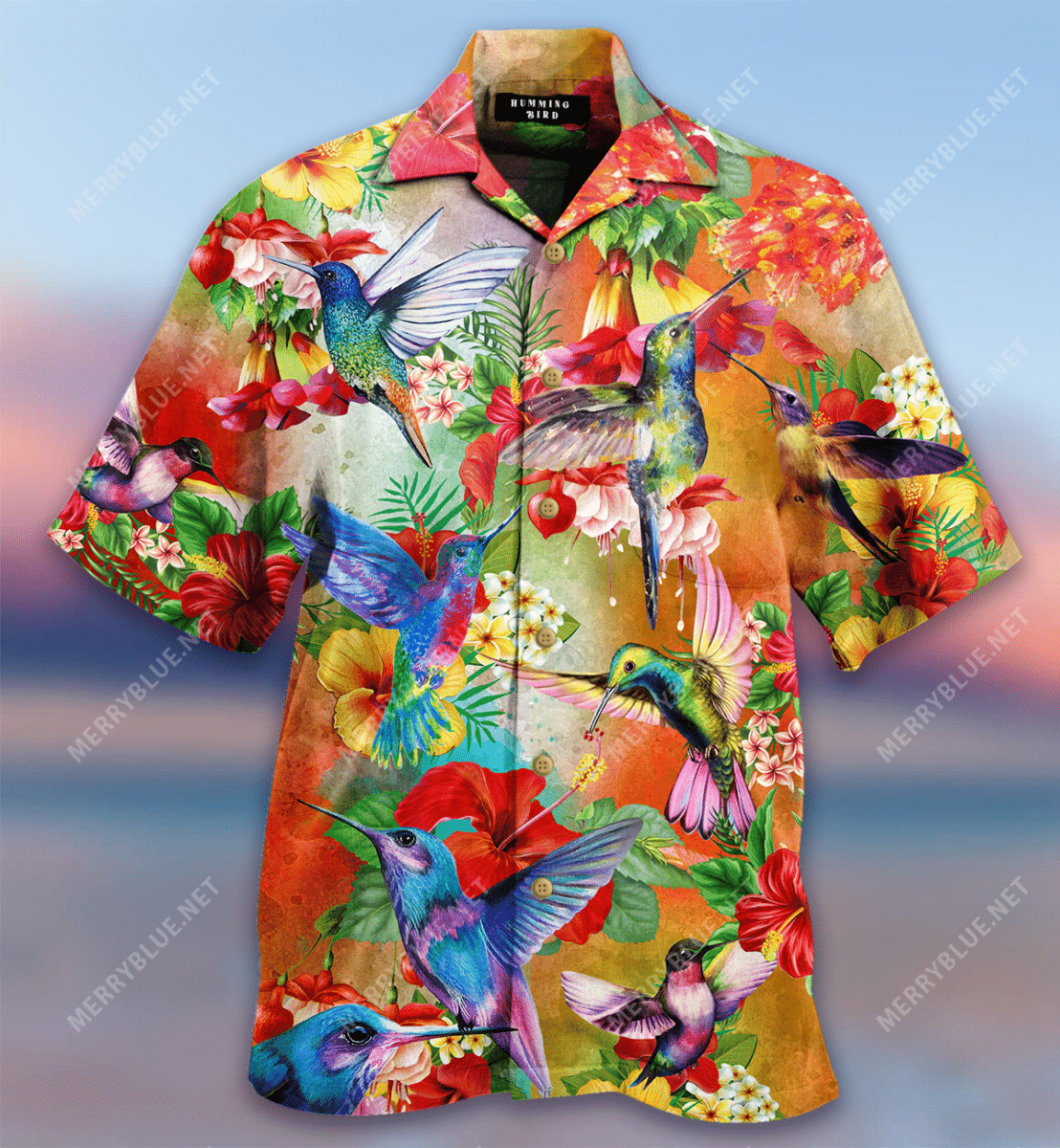 To Have Faith Is To Have Wings Humming Bird Hawaiian Shirt